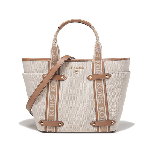 MichaelKors/邁克·科爾斯【22秋冬新款】女士MAEVE系列織物手提單肩斜挎包托特包購物袋小號 30T2G5VT1C