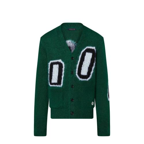  LV路易威登 22年秋冬 男士 針織衫 馬海毛圖案長開衫 1AAGNF 1AAGNG 1AAGNB 1AAGNC 1AAGND 1AA