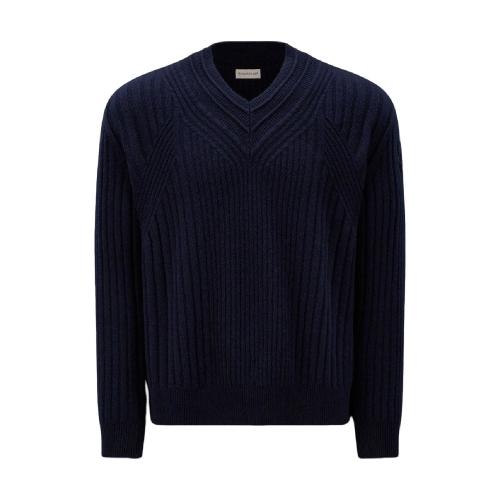  MONCLER蒙可蒙克萊 22年秋冬 男士 針織衫 Wool V-Neck Jumper H20919D00004M1115778