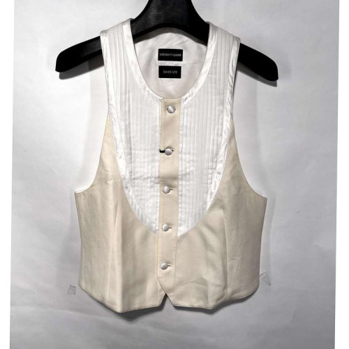 Emporio Armani/安普里奧阿瑪尼 米色男士馬甲（瑕疵折扣）