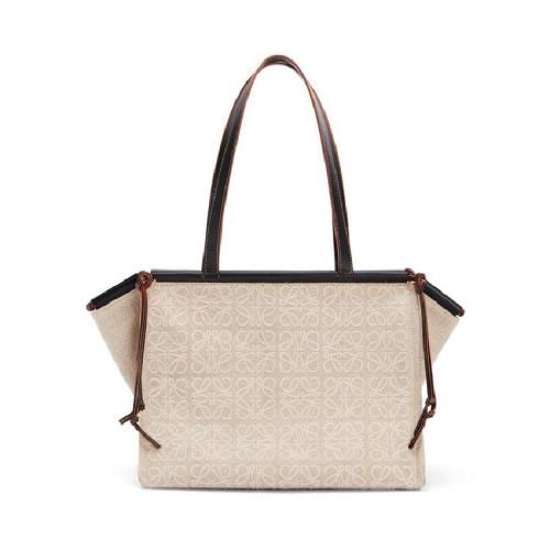  LOEWE/羅意威 女士米白色皮革手提包 A612B90X14 2165 PLSX