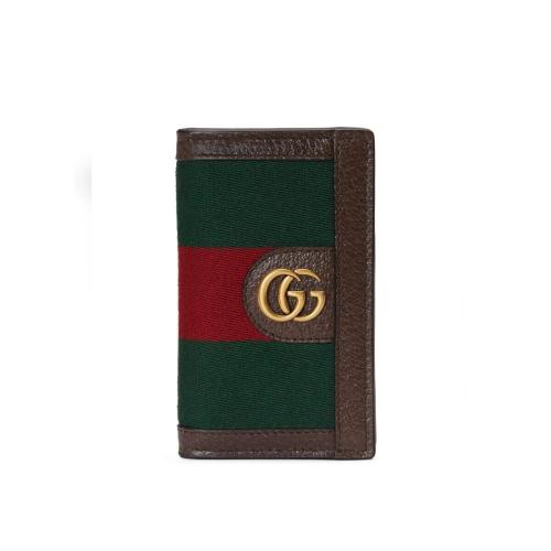  GUCCI古馳 22年秋冬 男士 雙G織帶卡包 722932 HE2VT 8742