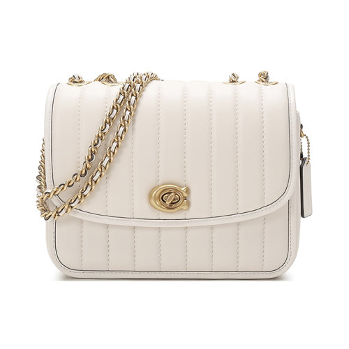 COACH/蔻馳  女士專柜款MADISON系列皮革絎縫單肩斜挎包 4684