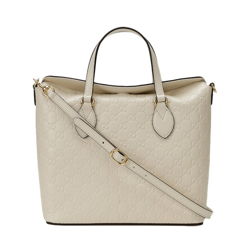 GUCCI/古馳 GG Original系列女士純色牛皮經(jīng)典雙G字母徽標(biāo)壓花磁扣開合單肩包斜挎包手提包女包 428226-CWC1G 多色可選