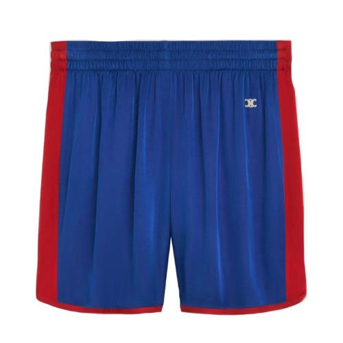 CELINE/賽琳 新款側(cè)面TRIOMPHE緞帶男士短褲2P532164I 07LR【主推】 短褲男