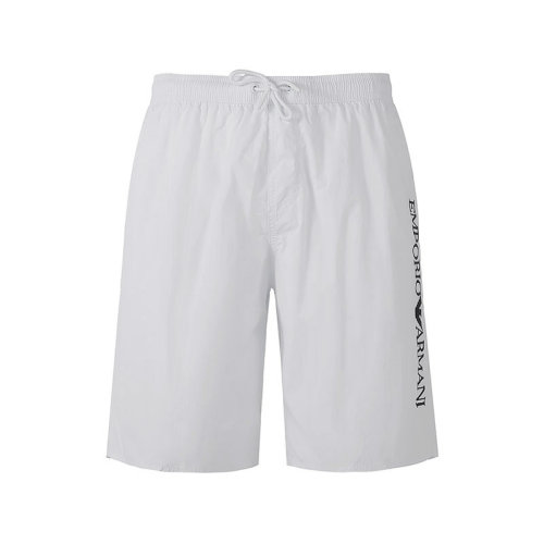 Emporio Armani/安普里奧阿瑪尼  男士抽繩式游泳褲沙灘褲運動短褲五分褲LOGO刺繡 211753 2R422