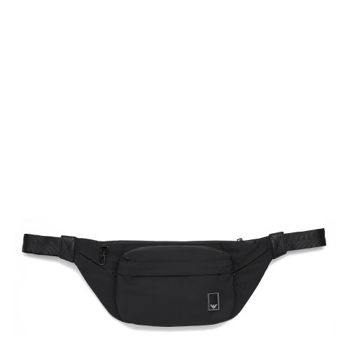 Emporio Armani/安普里奧阿瑪尼[Capsule Travel Essential] 黑色 男士腰包 Y4O263-YJJ8V-81072