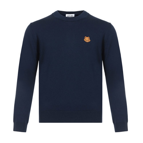 KENZO/高田賢三 男士針織衫/毛衣男士羊毛圓領(lǐng)長(zhǎng)袖針織衫5PU5373TA