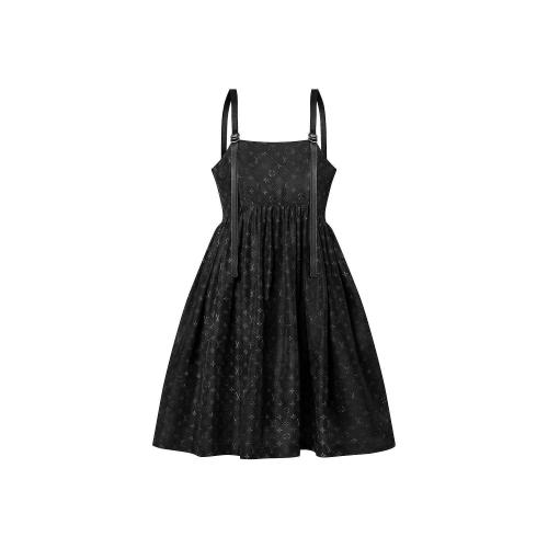  LV路易威登 22年秋冬 女士 連衣裙 皮革肩帶連衣裙 1AAY50 1AAY52 1AAY4X 1AAY51 1AAY4Z 1AAY4