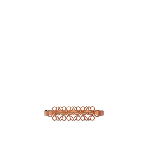  LOEWE羅意威 22年秋冬 女士 腰帶 Anagram cut-out belt E821244X07-2526