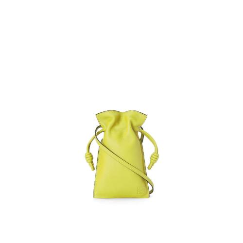  LOEWE羅意威 22年秋冬 女士 收納包 Flamenco Pocket in nappa calfskin A411F10X01-4801