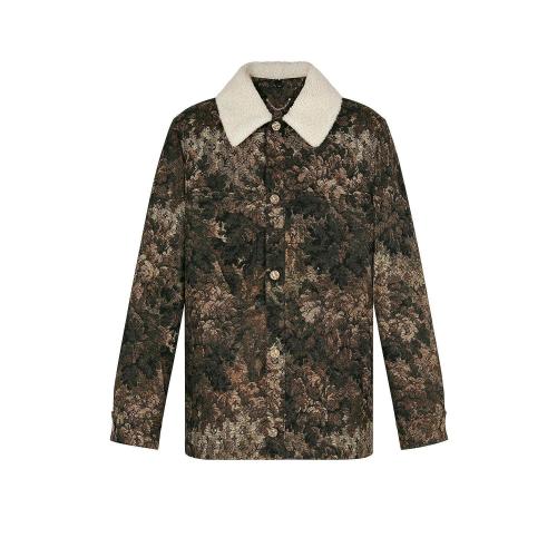  LV路易威登 22年秋冬 男士 夾克 掛毯圖案羊毛領(lǐng)三合一牛仔夾克 1A8HK4 1A8HK5 1A8HK1 1A8HK6 預(yù)定商品2-8周發(fā)貨