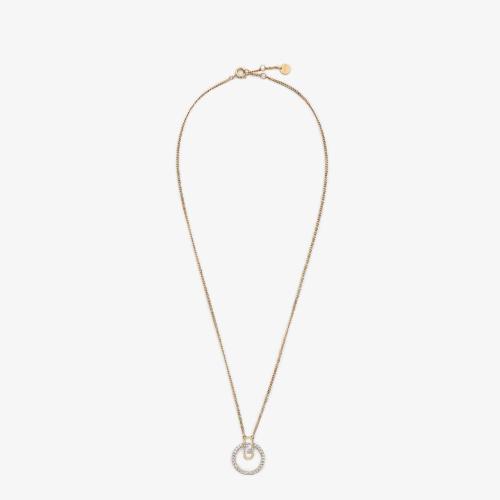  FENDI芬迪 22年秋冬 女士 項(xiàng)鏈 金色項(xiàng)鏈 8AH529A44GF089U