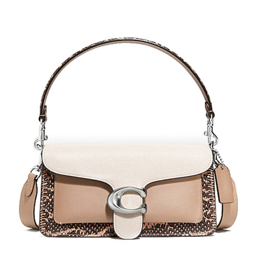 COACH/蔻馳 拼色TABBY 26號(hào)皮革單肩包 89972