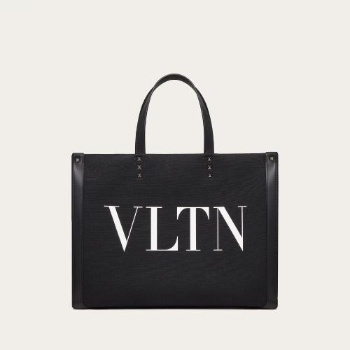  VALENTINO華倫天奴 22年秋冬 男士 手提包 CABAS MOYEN EN TOILE VLTN ECOLAB 2Y2B0A35PYY0NI