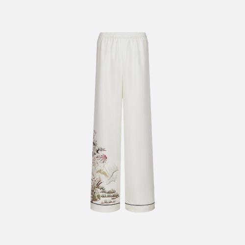  DIOR迪奧 22年秋冬 女士 休閑褲 Pantalon Dior Chez Moi 251P30B6849_X0810