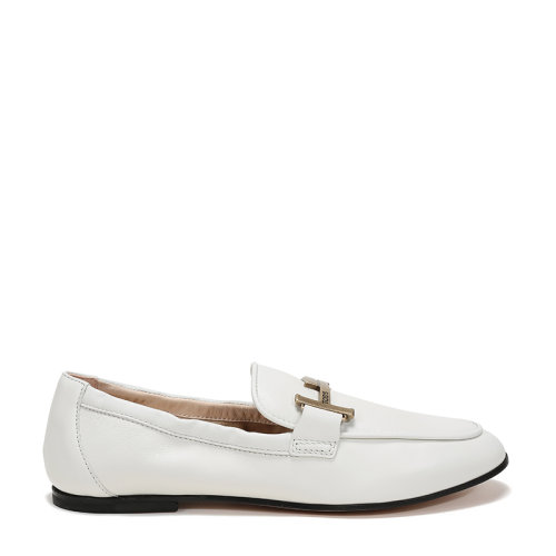 Tod’s/托德斯 女士牛皮飾扣休閑皮鞋平底鞋樂福鞋 XXW79A0DE70MID