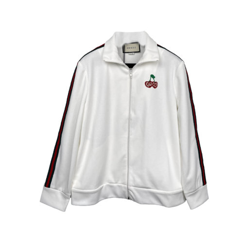 Gucci 古馳  櫻桃刺繡女士衛(wèi)衣外套