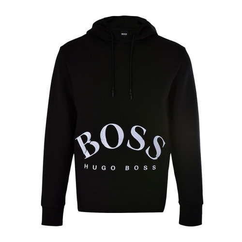 Hugo Boss/雨果博斯  男裝 服裝 棉質(zhì)經(jīng)典logo套頭運(yùn)動(dòng)衫連帽 男士衛(wèi)衣