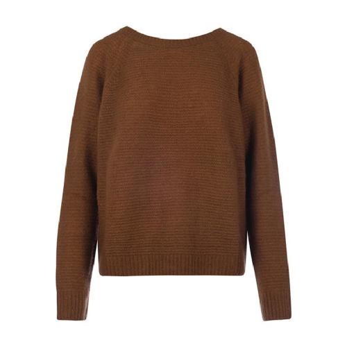 MaxMara/麥絲瑪拉 女士棕色棉質(zhì)針織衫/毛衣 SATRAP0002