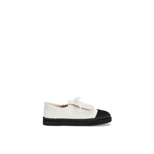  LOEWE羅意威 女士 休閑運(yùn)動(dòng)鞋 系帶帆布運(yùn)動(dòng)鞋 L815282X20-1950 預(yù)定商品1-3周發(fā)貨