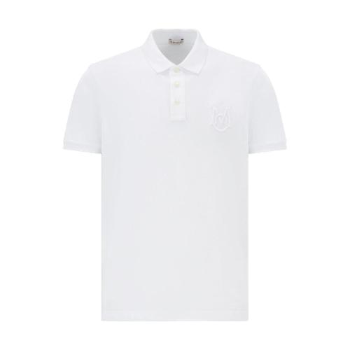  MONCLER蒙可蒙克萊 22年秋冬 男士 短袖Polo Monogram Polo Shirt H20918A0001584556001