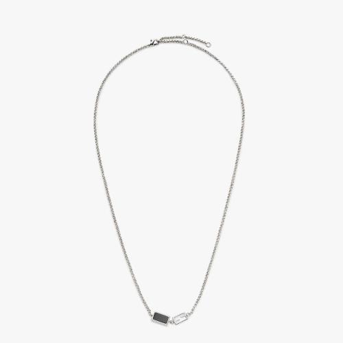  FENDI芬迪 22年秋冬 男士 項(xiàng)鏈 銀色項(xiàng)鏈 7AJ640F1NF0VD1