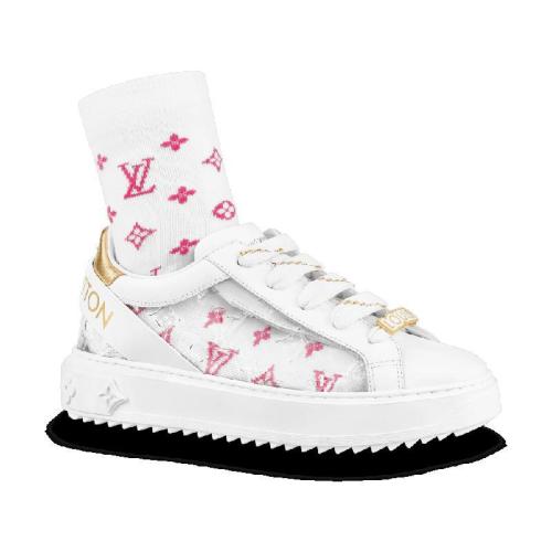  LV路易威登 22年秋冬 女士 休閑運(yùn)動(dòng)鞋 Time Out Sneaker 1A9PZK 1A9PZM 1A9PZN 1A9PZO 1A9PZP 預(yù)定商品2-6周發(fā)貨