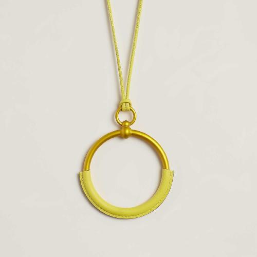  HERMES愛馬仕 22年秋冬 女士 項鏈 Pendentif Loop H010712CA9R