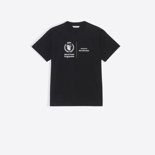  BALENCIAGA巴黎世家 22年秋冬 女士 短袖T恤 WFP MEDIUM FIT T-SHIRT 612965THV841000 預(yù)定商品1-3周發(fā)貨