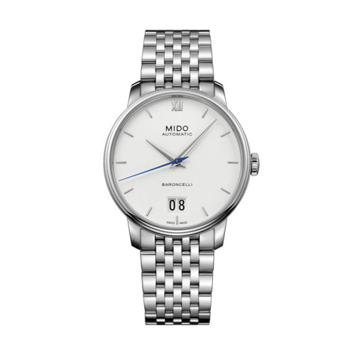  mido/美度  貝倫賽麗系列紀(jì)念日男士新款鋼帶機(jī)械腕表40.00毫米 M027.426.11.018.00