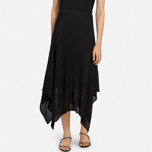 St.John/盛薔褶皺針織女士半身裙K7100F1