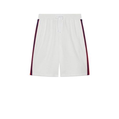  GUCCI古馳 22年秋冬 男士 GG提花針織短褲 662272 XJDE9 9088