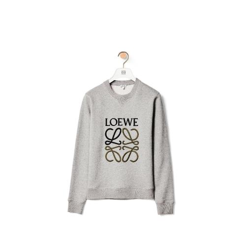  LOEWE羅意威 22年秋冬 男士 衛(wèi)衣 棉質(zhì) Anagram 刺繡運(yùn)動(dòng)衫 H526341XA1-1440 預(yù)定商品1-3周發(fā)貨
