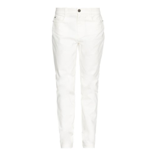  FENDI/芬迪 女士白色棉質牛仔褲 FLP673 A5HR F0ZNM PLFSX