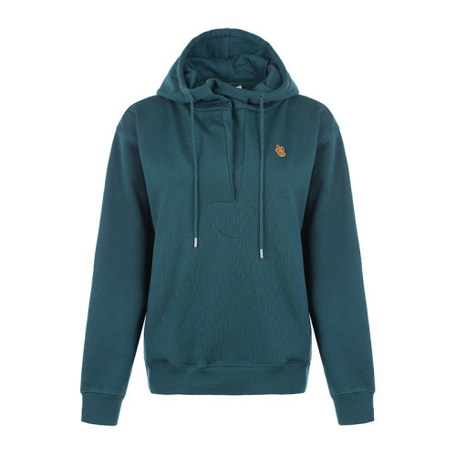 KENZO/高田賢三虎頭微標(biāo)棉質(zhì)寬松連帽男士套頭衛(wèi)衣男衛(wèi)衣FA62SW661