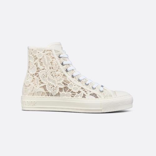  DIOR迪奧 22年秋冬 女士 休閑運(yùn)動(dòng)鞋 Walk'n'Dior 高幫運(yùn)動(dòng)鞋 KCK354MCM_S03W