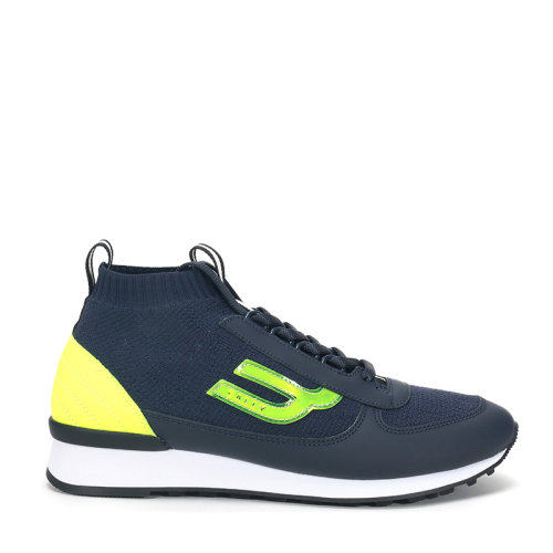 BALLY/巴利 男士織物配皮系帶運(yùn)動(dòng)鞋 GABRYO T