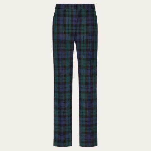  VALENTINO華倫天奴 22年秋冬 男士 休閑褲 PANTALON EN COTON ET LAINE 1V3RBI608JSQB5