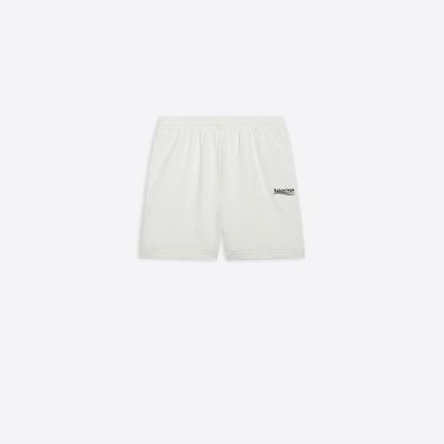  BALENCIAGA巴黎世家 22年秋冬 男士 短褲 political campaign sweat shorts 641608TKVI99084 預(yù)定商品1-3周發(fā)貨