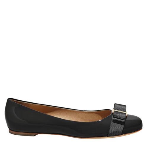 Salvatore Ferragamo/菲拉格慕 女士 女鞋 皮革時(shí)尚平跟鞋 VARINA 574556