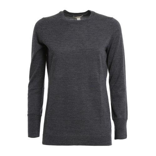 BURBERRY/博柏利 女裝 服飾 修身簡約 羊毛圓領(lǐng)套頭衫 女針織衫毛衣395905