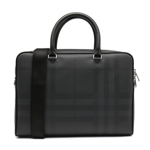 BURBERRY/博柏利London 格紋拼皮革其它男士公文包8013948