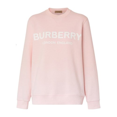  BURBERRY/博柏利 女士粉色棉質(zhì)衛(wèi)衣 8008904 PLFSX