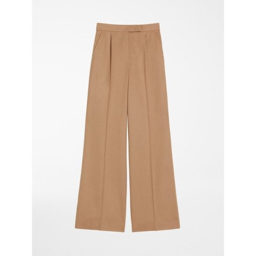 MaxMara/麥絲瑪拉 女士棕色羊絨休閑褲 1136011306001 NEO