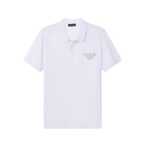 Emporio Armani/安普里奧阿瑪尼 【22春夏新款】 男士棉質(zhì)短袖POLO衫鷹標(biāo)圖案 211854 2R472