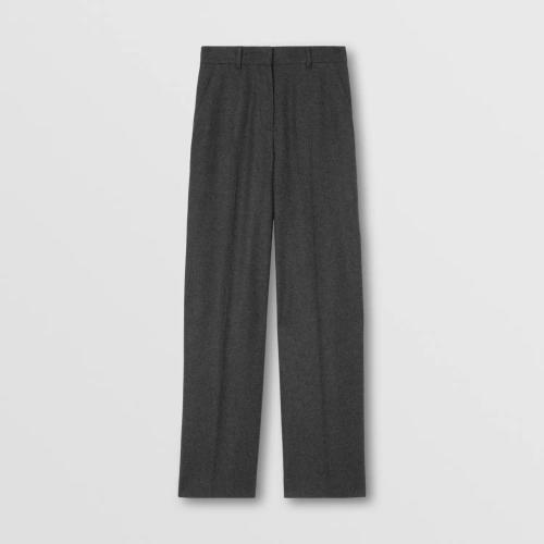  BURBERRY 22年秋冬 女士 羊毛闊腿褲 80580441