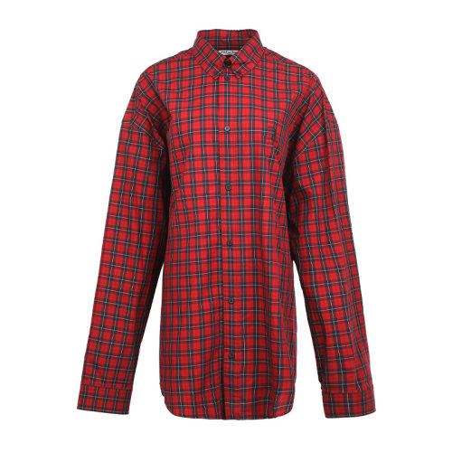 Balenciaga/巴黎世家22春夏新品女士長袖襯衫681004TLM2