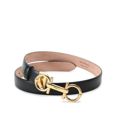 Salvatore Ferragamo/菲拉格慕  女士牛皮仿古板扣式皮帶腰帶 230059