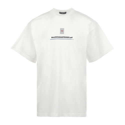 Balenciaga/巴黎世家22春夏/男士短袖T恤676589TLVF
